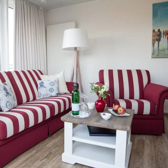 Hotel Janssen Insel Suite Wohnbereich